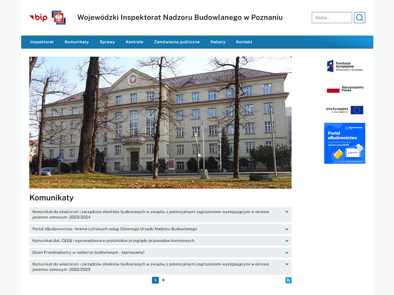 Wojewódzki Inspektorat Nadzoru Budowlanego w Poznaniu